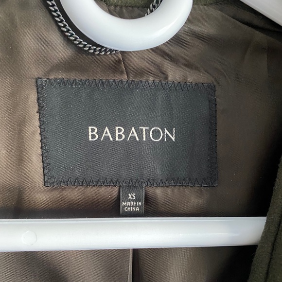 Babaton Spencer Wool Coat - Picture 3 of 3